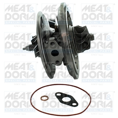 Core assembly, turbocharger